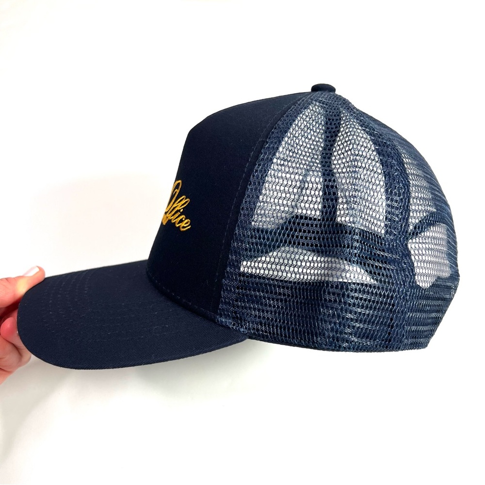 Almere Out of Office Trucker Hat Embroidered Blue - Picture 8 of 9